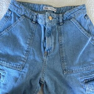 Zara Cargo Pants Size US 4